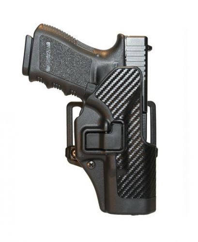 Blackhawk 410016bk-r black carbon fiber rh cqc serpa s&amp;w 5900/4000 gun holster for sale