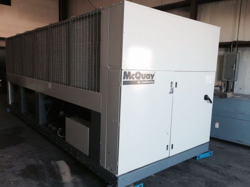 Mcquay 186 ton air cooled chiller screw machine low hr  chiller r22 trane for sale