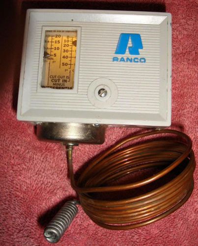 Ranco commercial temperature control 010-1409 for sale