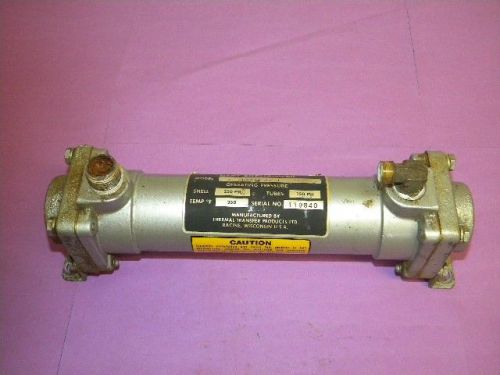 Thermal transfer products b401a40 heat exchanger shell 250 psi tubes 150 psi for sale
