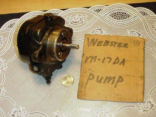 Webster M-17DA Fuel Pump HVAC Company Shelf Spare 42851 NEW!