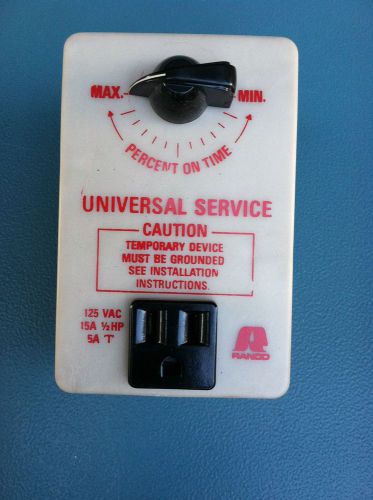 Ranco  us2-c2001 universal replacement freezer control,aeration/ septic systems for sale