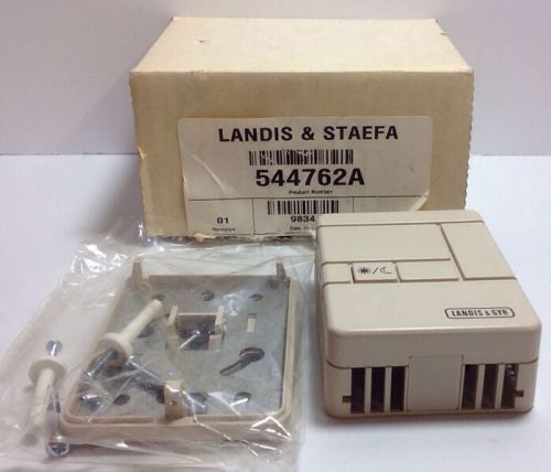 Siemens Landis Staefa Resistance Temperature Device 544762A OverRide Over Ride