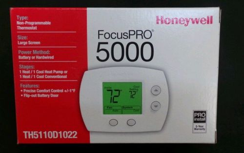 Honeywell TH5110D1022 Non-Programmable Digital Thermostat