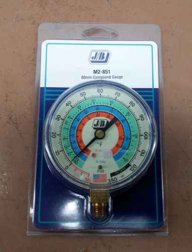 Jb industries m2-851 80mm compound gauge for sale
