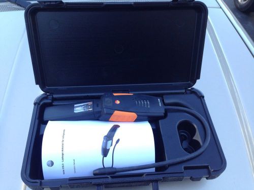 Testo 316-3 heated diode refrigerant leak detector with hard case 0563 3163 for sale