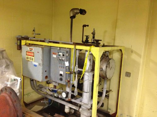 150KW Electric Hot Oil Heating Skid-Mount System w/controls, pump