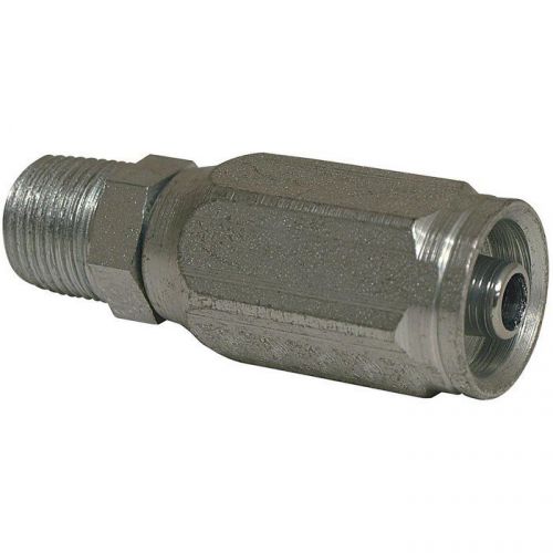 Apache Reusable Hose Coupling-1 Wire Male Pipe 1/4in #39042970