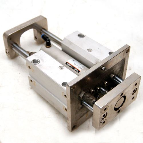 Smc mgglf32-75-xc18 guide cylinder linear transfer unit 145psi for sale