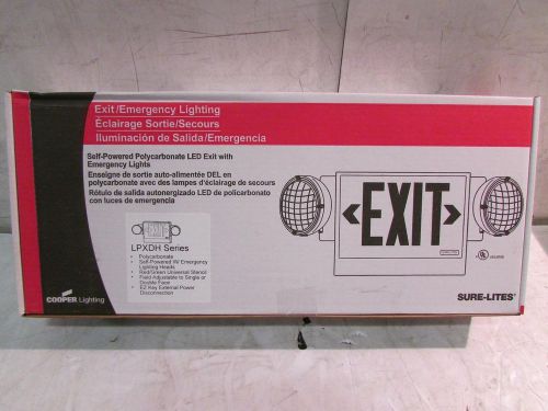 Cooper Sure-Lites LPX7DH Exit/Emergency Light 120/277V LED