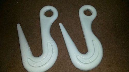 Crosby 2T Sorting Hook pelican  PAIR TWO no reserve rigging pipe setting lifting