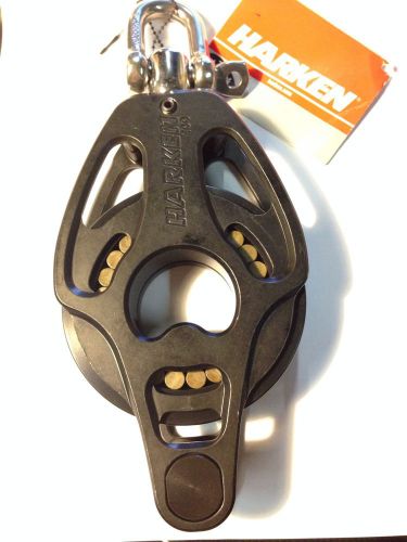 New harken airblock 100 mm single swivel block with becket free shipping w/in us for sale