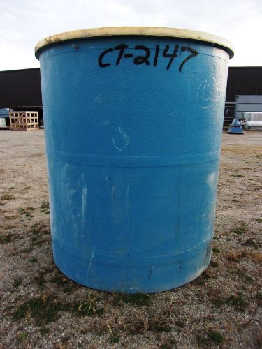 1400 gallon fiberglass/poly round tank (ct2147) for sale
