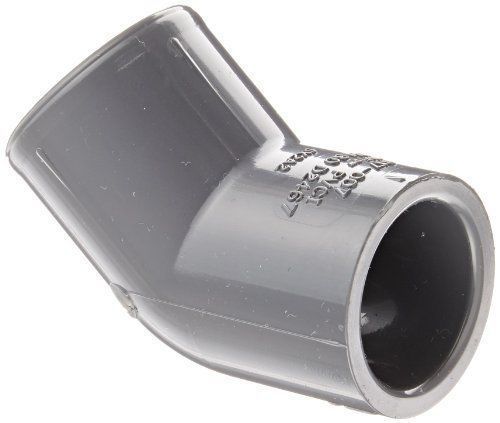 (20) spears 3/4&#034; pvc pipe fitting ell/elbow 45 connection sch 80 #817-007 sx2a2 for sale