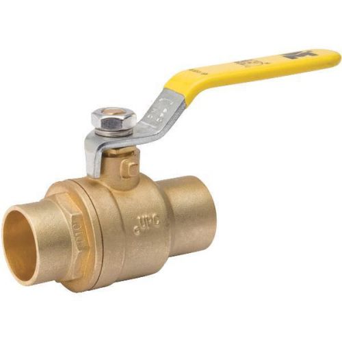 Brass full port packing gland ball valve-1&#034; swt ball valve for sale