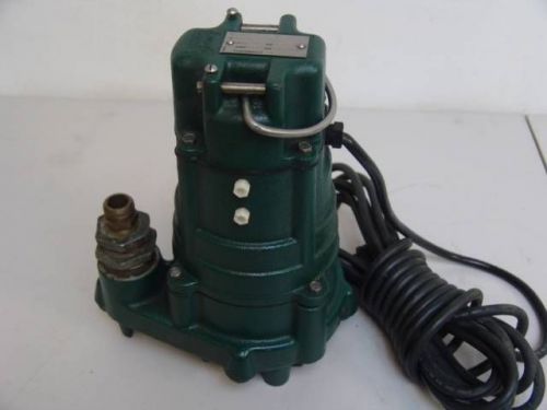 ZOELLER N140-C, Pump, Effluent, 1 HP Sump Pump Heavy Duty