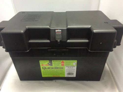 Group 31 agm battery with battery box and monitor for sump pump trolling motor for sale
