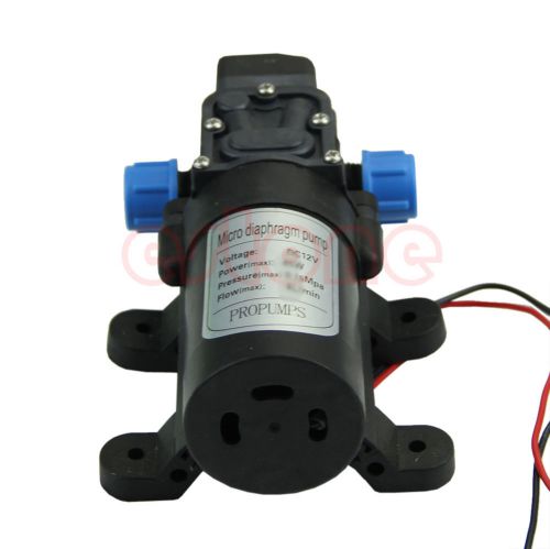 Dc 12v 30w 0142 motor high pressure diaphragm water self priming pump 3l/min new for sale