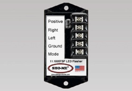 SHO-ME LED Flasher - 11.1005.TSF - 7 Strobe Style Flash Patterns -with Terminals