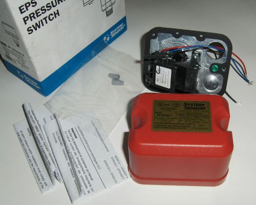 System Sensor EPS Pressure Switch EPSA40-1P New In Box