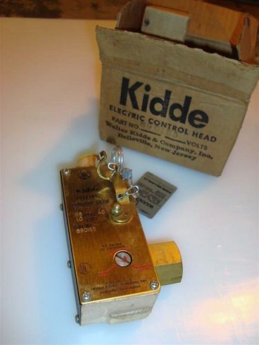 Kidde Electric Control Head Part#890165 115/60/1  1.0 amps AC NEW