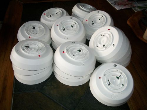 Lot of 23 nos gamewell z77 conventional fire smoke detector bases for sale