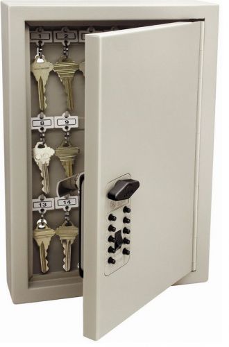 Key Cabinet Safe Wall Mount Storage Security Locking Box Dealer Garage Safety
