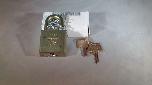 American Lock Pad Lock, New In PKG, 2 Keys
