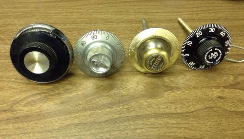 4-Misc Safe Dials With Dial Rings (6) (A5)