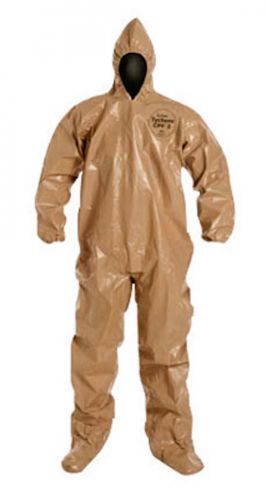 DuPont? 2X Tan SafeSPEC? 2.0 18 mil Tychem® CPF3 Chemical Protection Coveralls