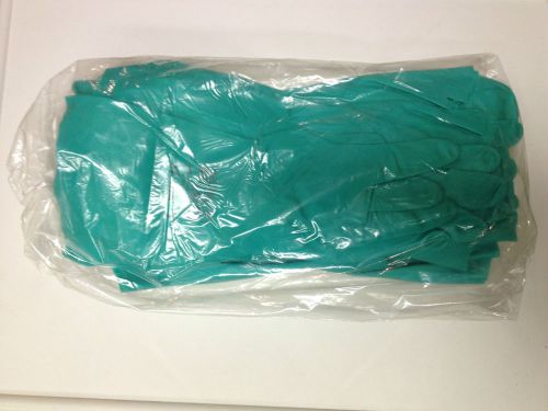 Ansell sol-vex ii 37-676 nitrile glove chemical resistant straight cuff 13&#034; for sale