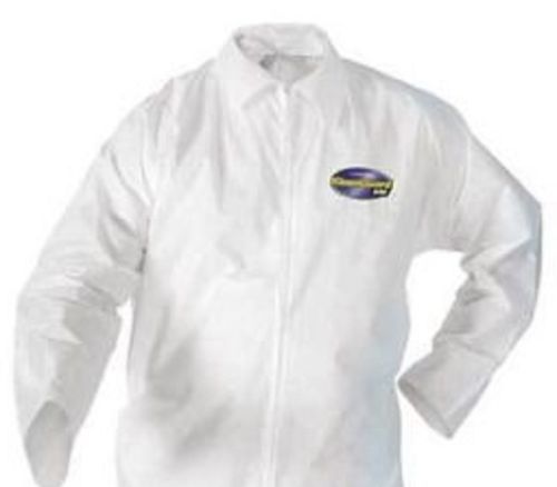 A20 KLEENGUARD 49107, White Coverall Microforce, Elastic, Size 4XL - 20-Pack