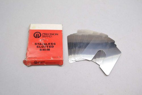 New precision brand 42435 4x4in .015 gauge stainless slotted shim d429321 for sale