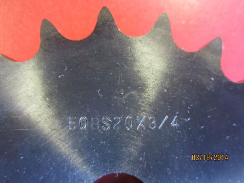 Lot of 10 chain sprockets 50bs20 x 3/4&#034; finished bore for sale