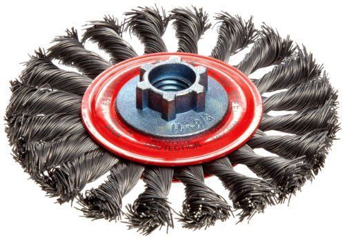 St. gobain abrasives 69936653352 norton full cable twist knot wire wheel brush, for sale