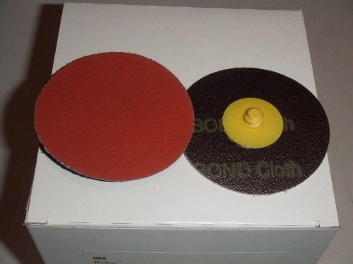 3m 1 box (50 pcs) of roloc 777f 3&#034; grain 80 discs model 76634 usa made reg. $52 for sale
