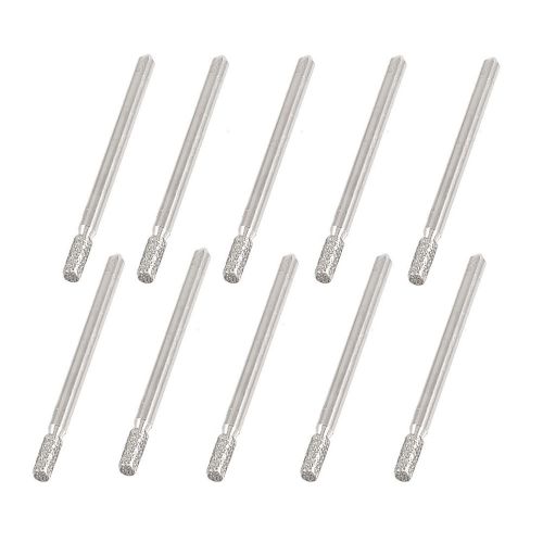 10 pcs 1/9&#034; dia cylindrical tip polisher diamond mounted points for sale
