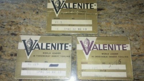 Valenite carbide inserts for sale