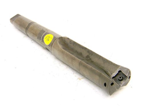 Used kendex metcut 1-11/16&#034; (1.687&#034;) taper shank insert drill #4mt (271-0168) for sale