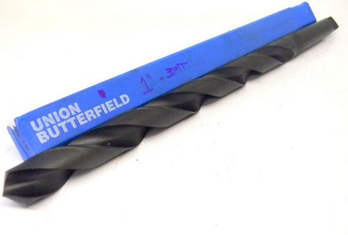 NEW SURPLUS UNION BUTTERFIELD USA 1.00&#034; TAPER SHANK EXTENDED LENGTH DRILL #3MT