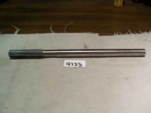 (#4733) used machinist .439 inch straight shank chucking reamer for sale