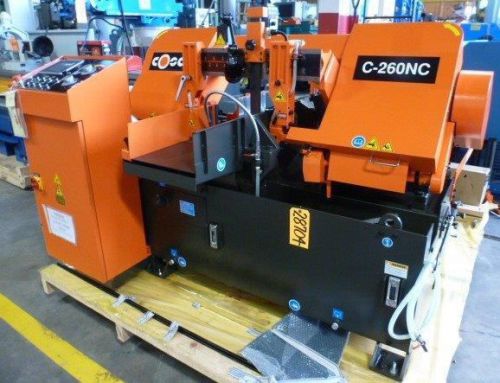 (NEW) COSEN FULLY PROGRAMMABLE AUTOMATIC FEED HORIZONTAL BAND SAW (28704)