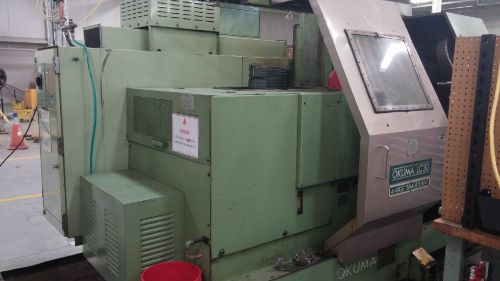 Okuma lc-30  cnc lathe with lower chuck  toolsets included for sale
