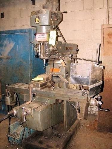 Lagun milling machine No. FT-1 60-3000 RPM R-8, 2 HP (25881)