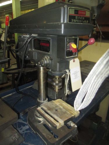 Craftsman 8&#034; Bench Model Drill Press / Drilling Machine, Variable Speeds