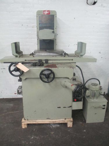 Kent 8&#034; x 18&#034; hydraulic surface grinder, model kgs-250ah, well equipped! for sale