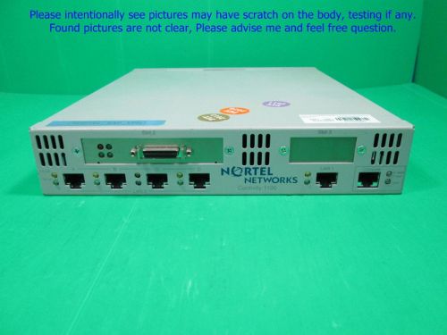 NORTEL NETWORKS Contivity 1100 DM1401115, Router as pictures. sn:dmsl.