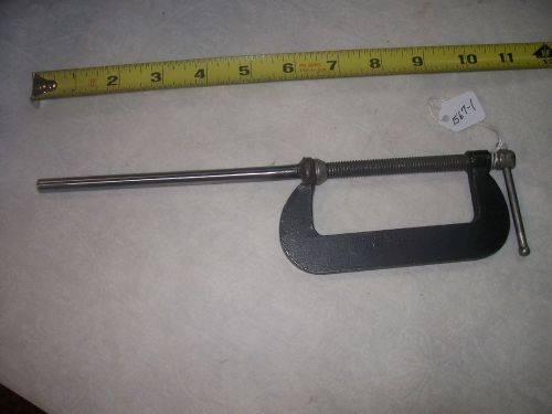 Indicator stand, cincinnati #55 super jr c clamp w/ 5/16&#034; rod for indicator, usa for sale