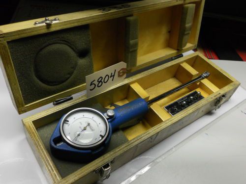Fowler bore gage set 52-540-155, 1/2&#034; to 1&#034; capacity, in wooden case for sale