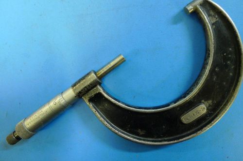 Starrett no. 436 2-3 inch outside micrometer machinist tools *f for sale
